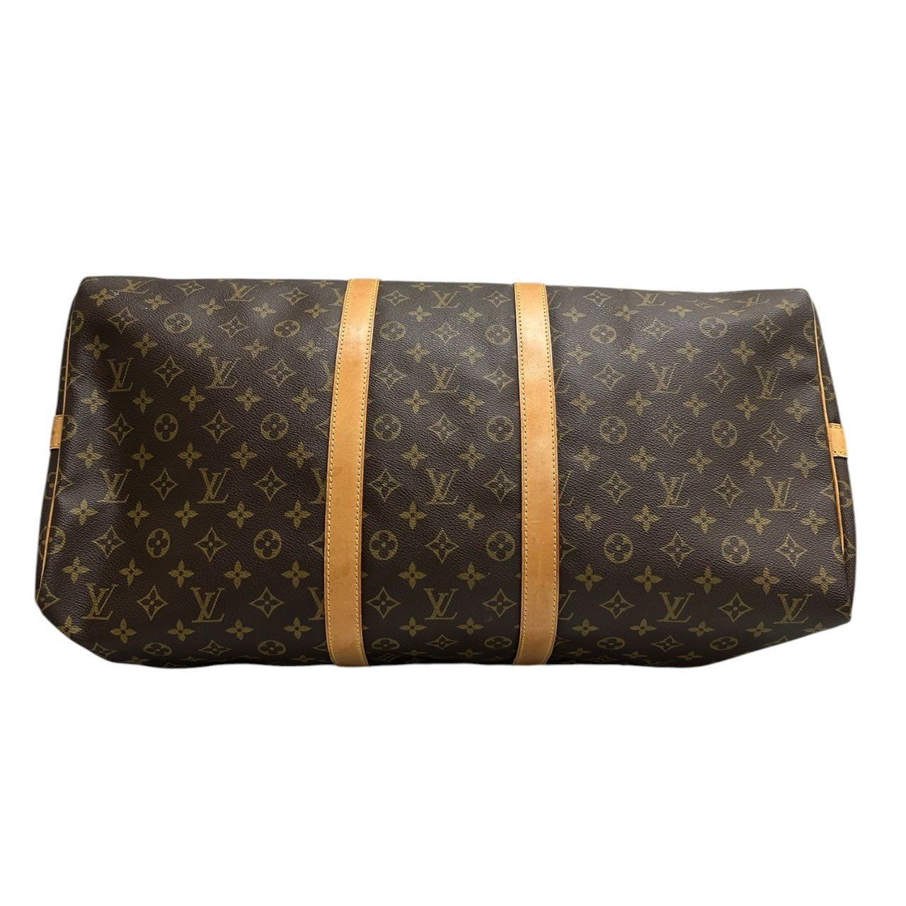 LOUIS VUITTON ルイヴィトン モノグラム キーポル ブラウン ゴールド金具 PVC / レザー M41422 ボストンバッグ レディース ABP