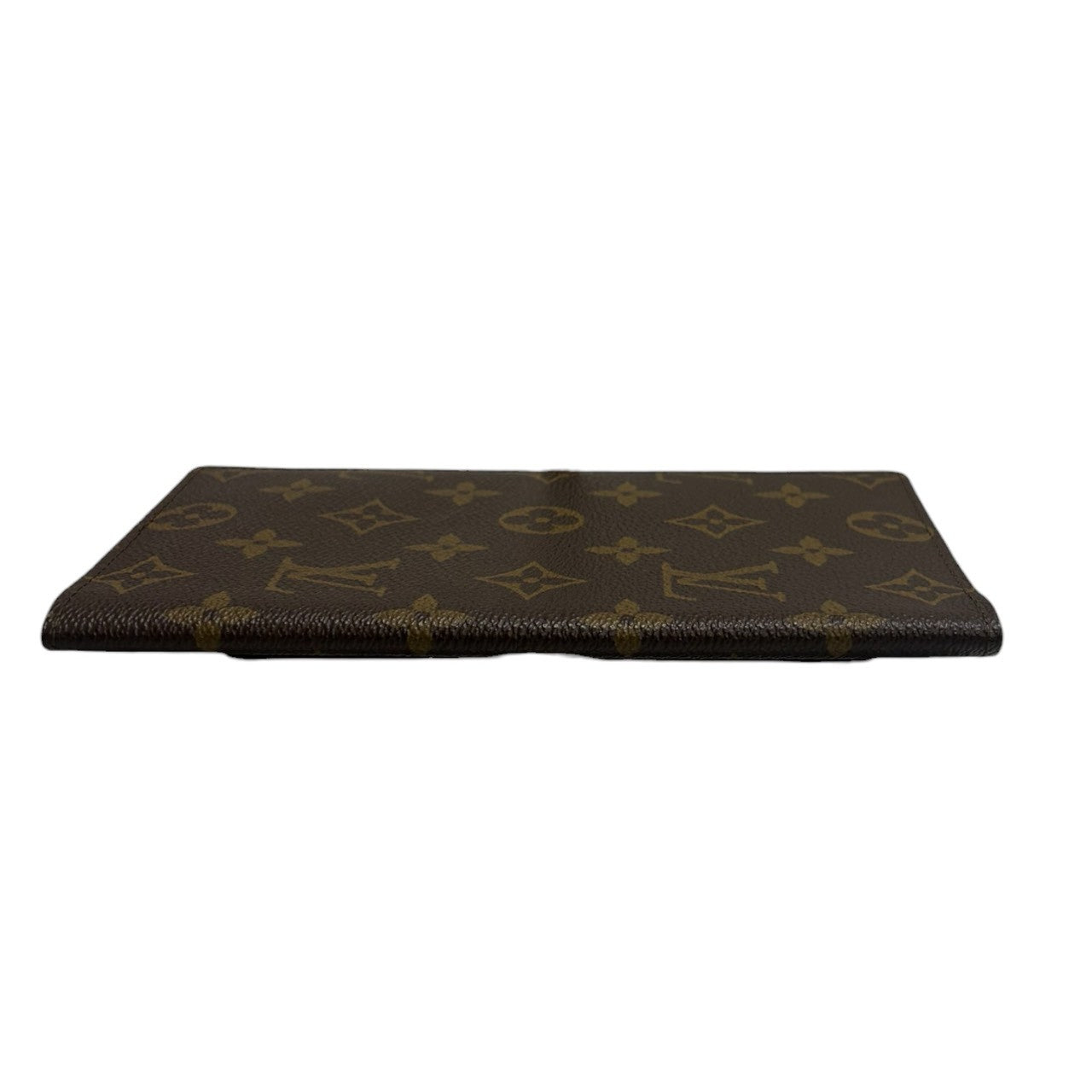 LOUIS VUITTON ルイヴィトン モノグラム ブラウン レザー 長財布 札入れ レディース A