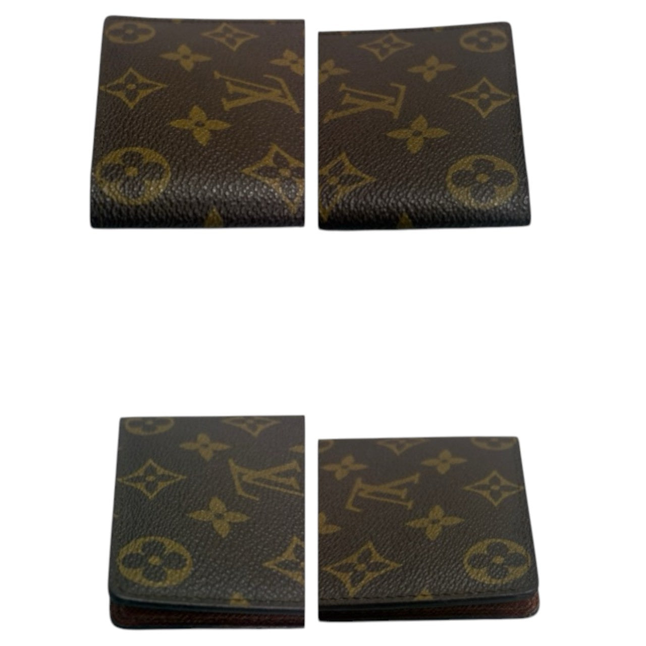 LOUIS VUITTON ルイヴィトン モノグラム ブラウン レザー 長財布 札入れ レディース A