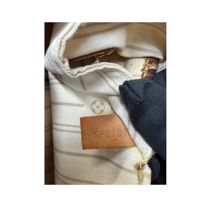 LOUIS VUITTON ルイヴィトン ホワイトゴールド金具 PVC N51107 ショルダーバッグ トートバッグ レディース AB