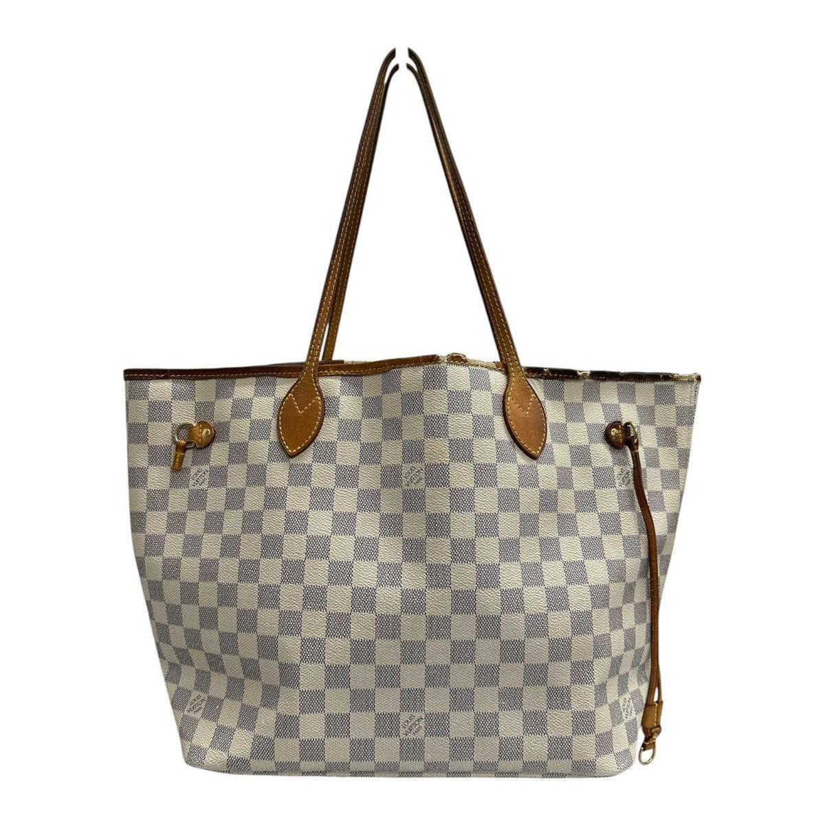 LOUIS VUITTON ルイヴィトン ホワイトゴールド金具 PVC N51107 ショルダーバッグ トートバッグ レディース AB