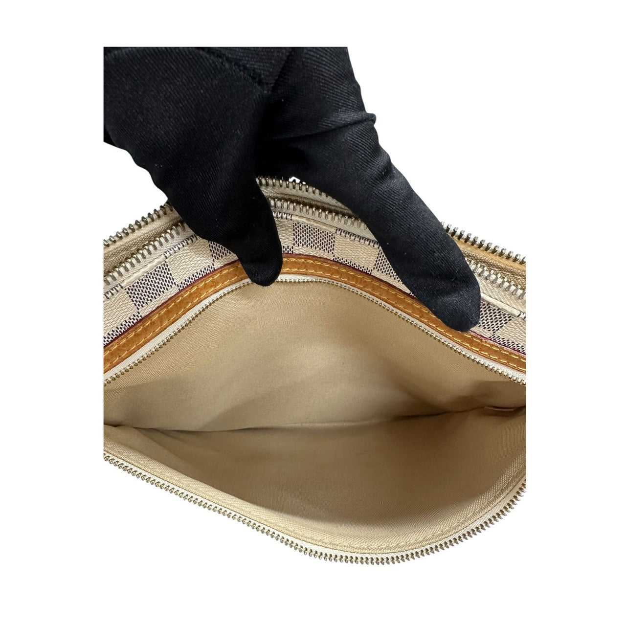 LOUIS VUITTON ルイヴィトン ダミエアズール ホワイト PVC N51112 ショルダーバッグ レディース A