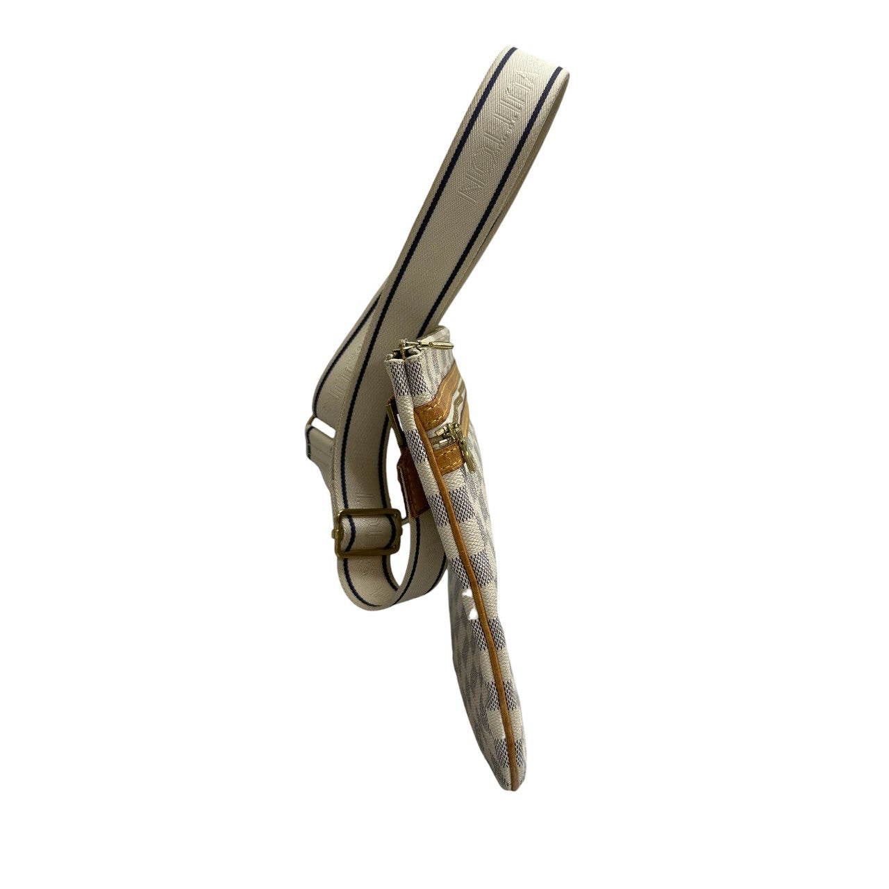 LOUIS VUITTON ルイヴィトン ダミエアズール ホワイト PVC N51112 ショルダーバッグ レディース A