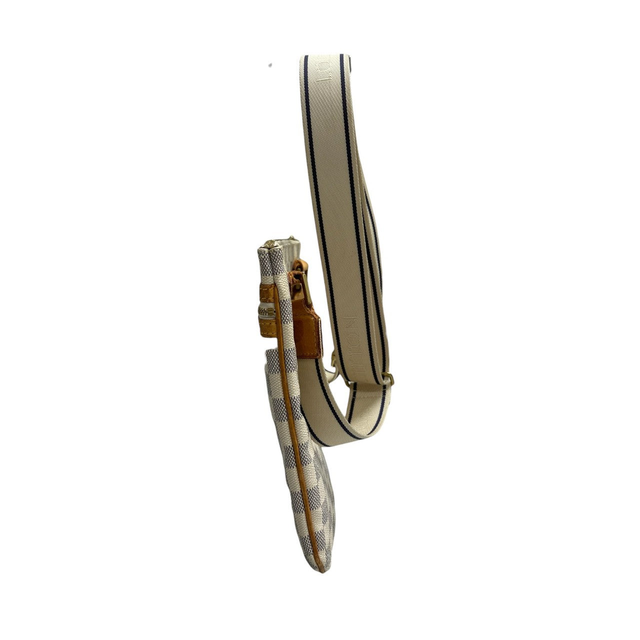 LOUIS VUITTON ルイヴィトン ダミエアズール ホワイト PVC N51112 ショルダーバッグ レディース A
