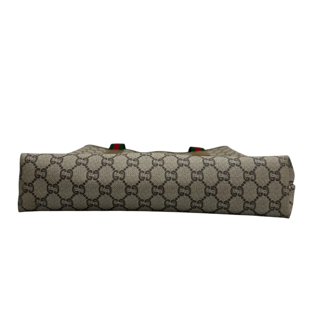 GUCCI グッチ GGプラス ブラウン GGスプリームキャンバス / レザー トートバッグ レディース AB