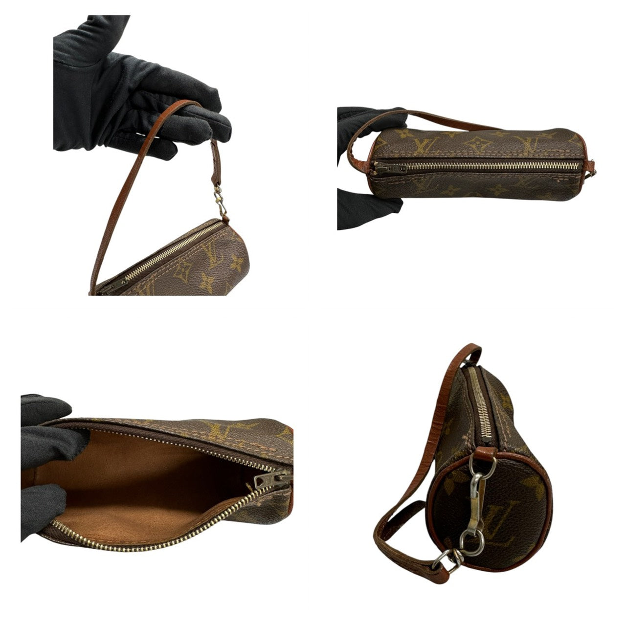 LOUIS VUITTON ルイヴィトン モノグラム ブラウン PVC M51385 ポーチ レディース A