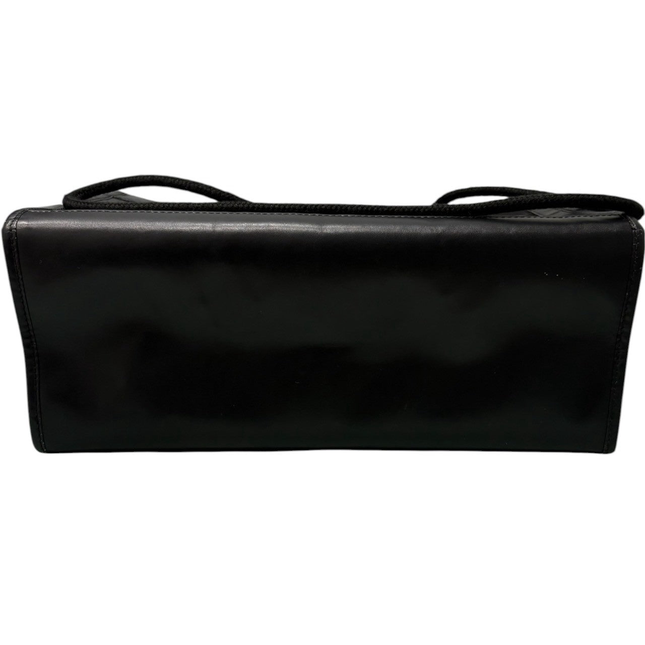 FENDI フェンディ メッシュ ブラック ゴールド金具 レザー トートバッグ レディース AB