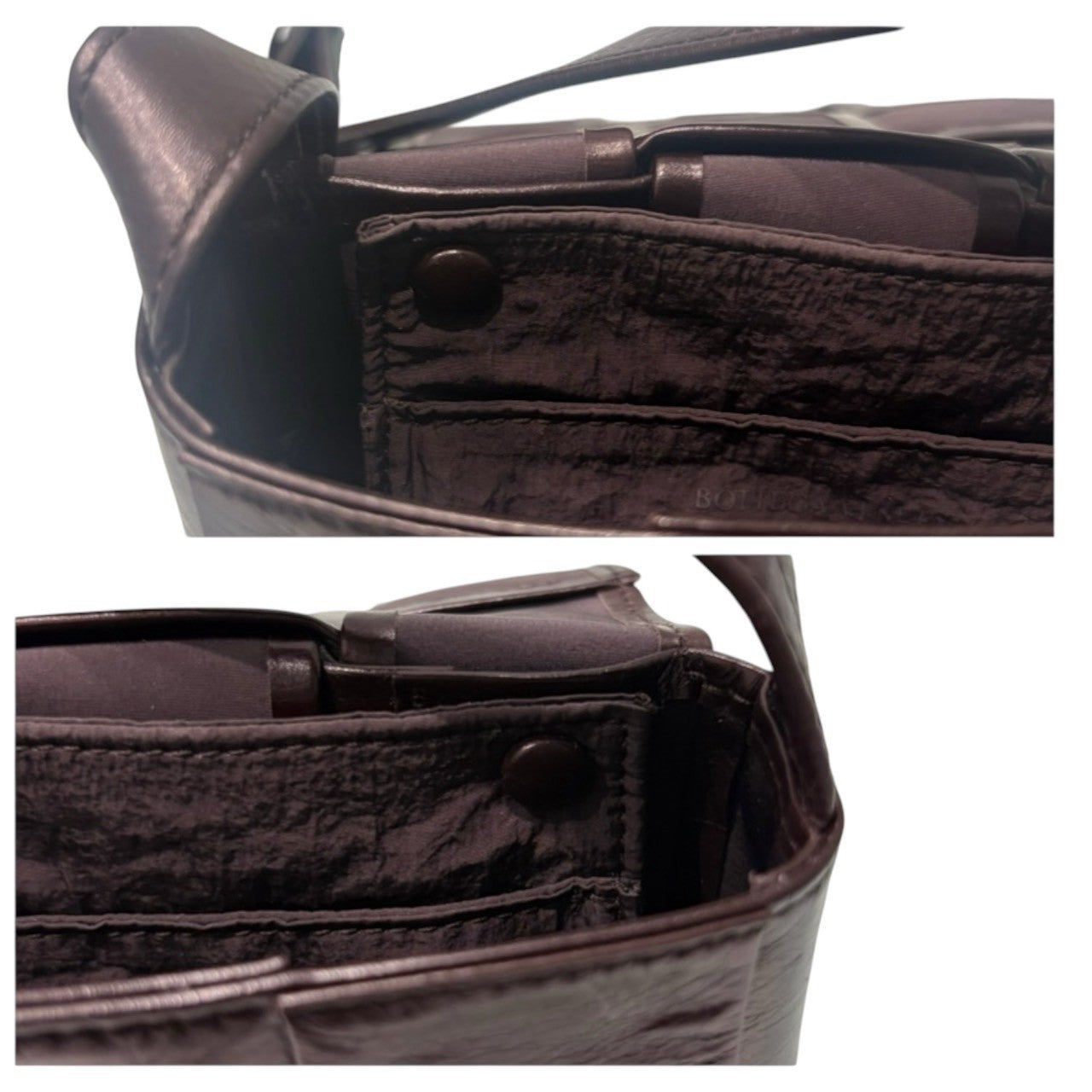BOTTEGA VENETA ボッテガ・ヴェネタ イントレチャート キャンディカセット ブラック レザー 667048VCQ72 ショルダーバッグ レディース A
