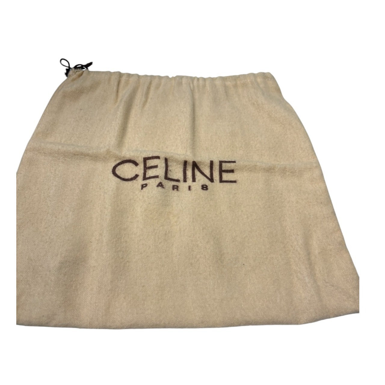 CELINE セリーヌ カーフレザー ブラック ゴールド金具 レザー ハンドバッグ レディース AB