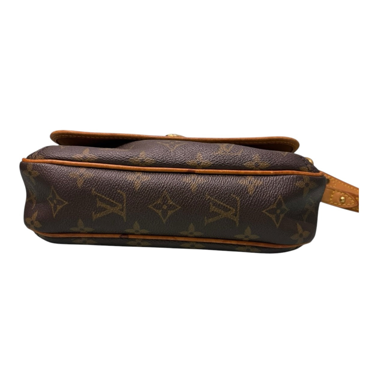 LOUIS VUITTON ルイヴィトン モノグラム ティカルPM ブラウン ゴールド金具 PVC / レザー M40078 ショルダーバッグ レディース B