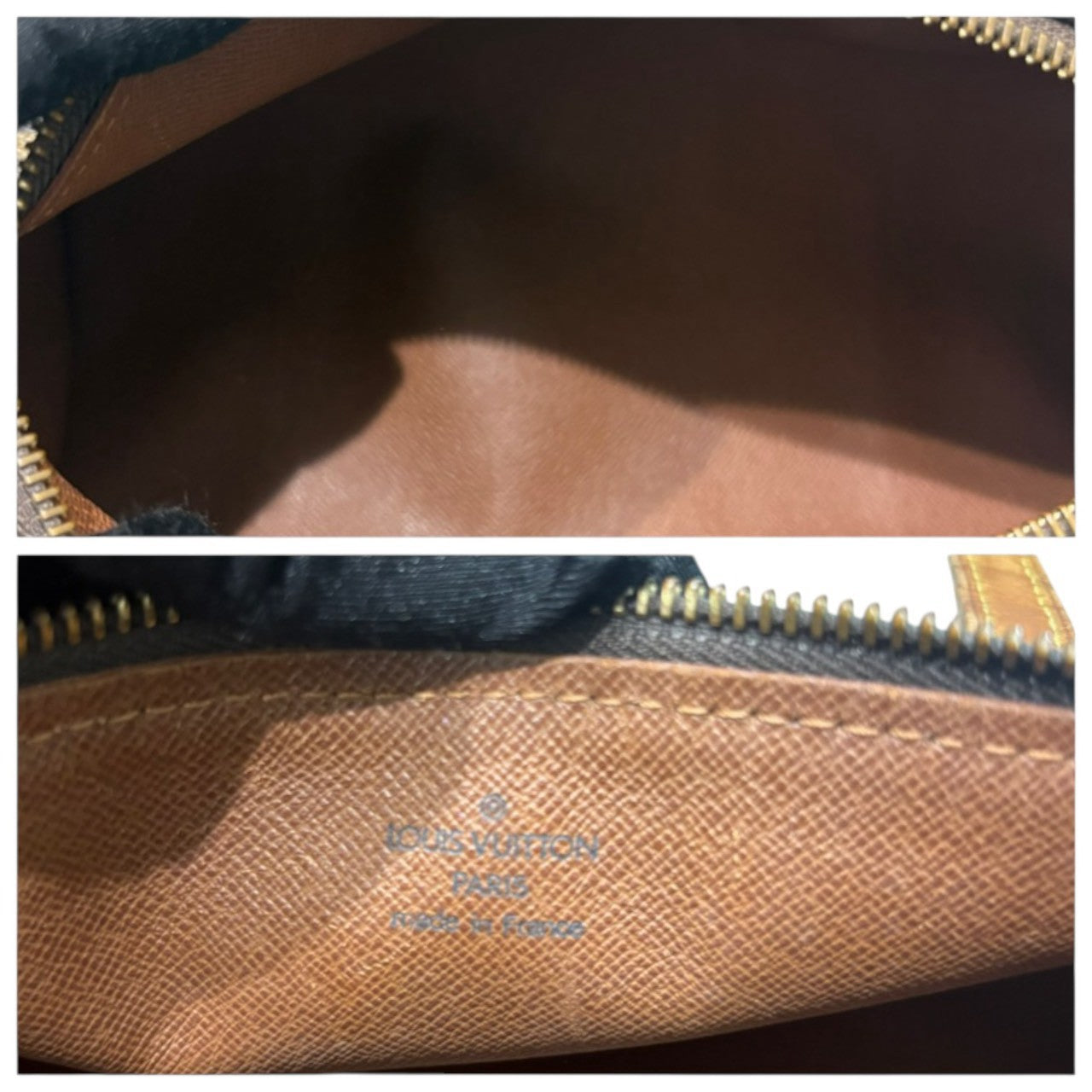 LOUIS VUITTON ルイヴィトン モノグラム パピヨン26 ブラウン PVC / レザー M51386 ハンドバッグ レディース AB