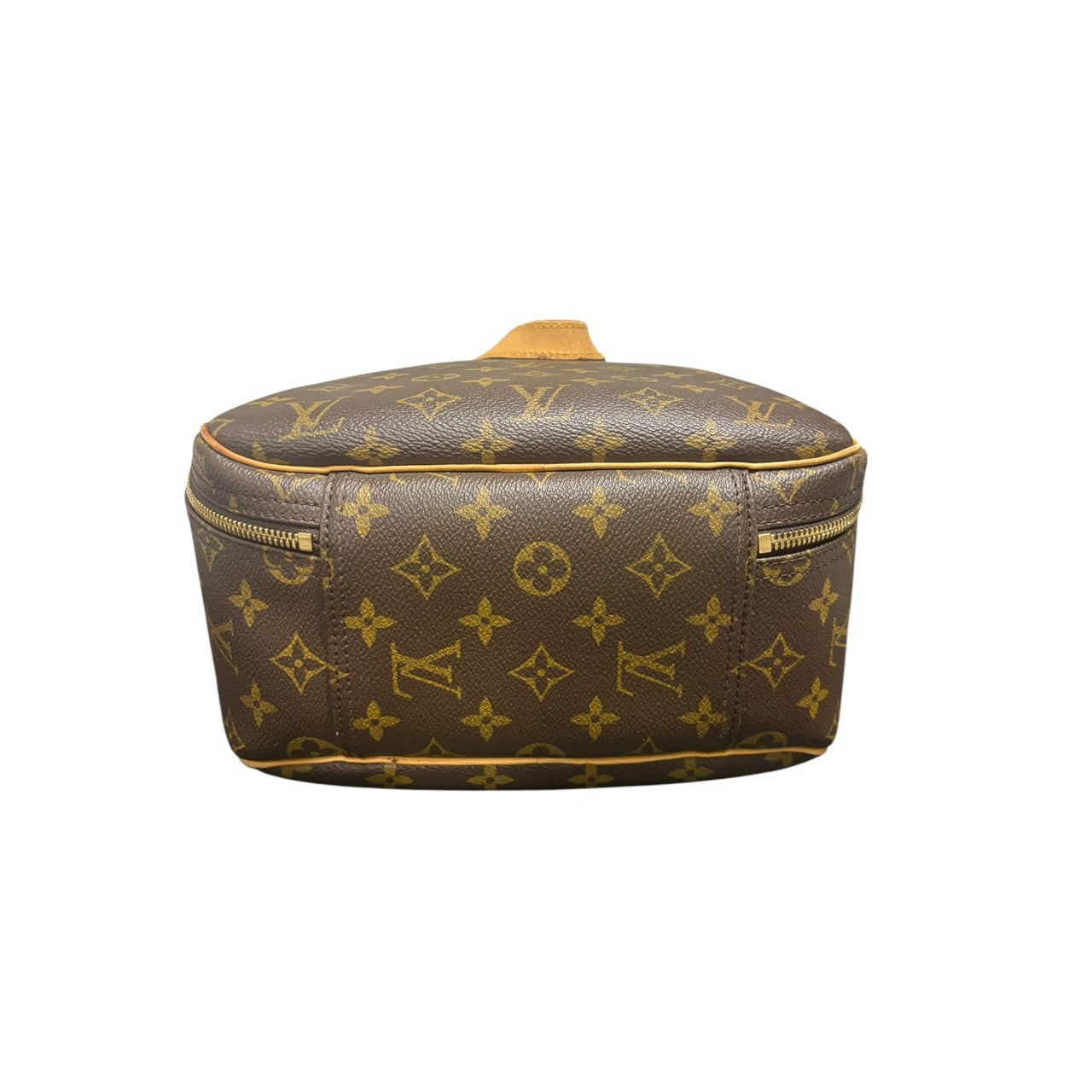 LOUIS VUITTON ルイヴィトン モノグラム エクスキュルシオン ブラウン PVC / レザー M41450 ハンドバッグ レディース AB