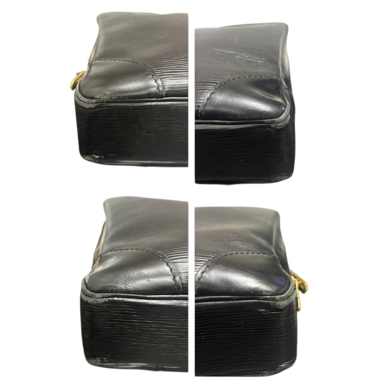 LOUIS VUITTON ルイヴィトン エピ ポルトドキュマン ヴォワヤージュ ブラック レザー M59092 ビジネスバッグ メンズ B