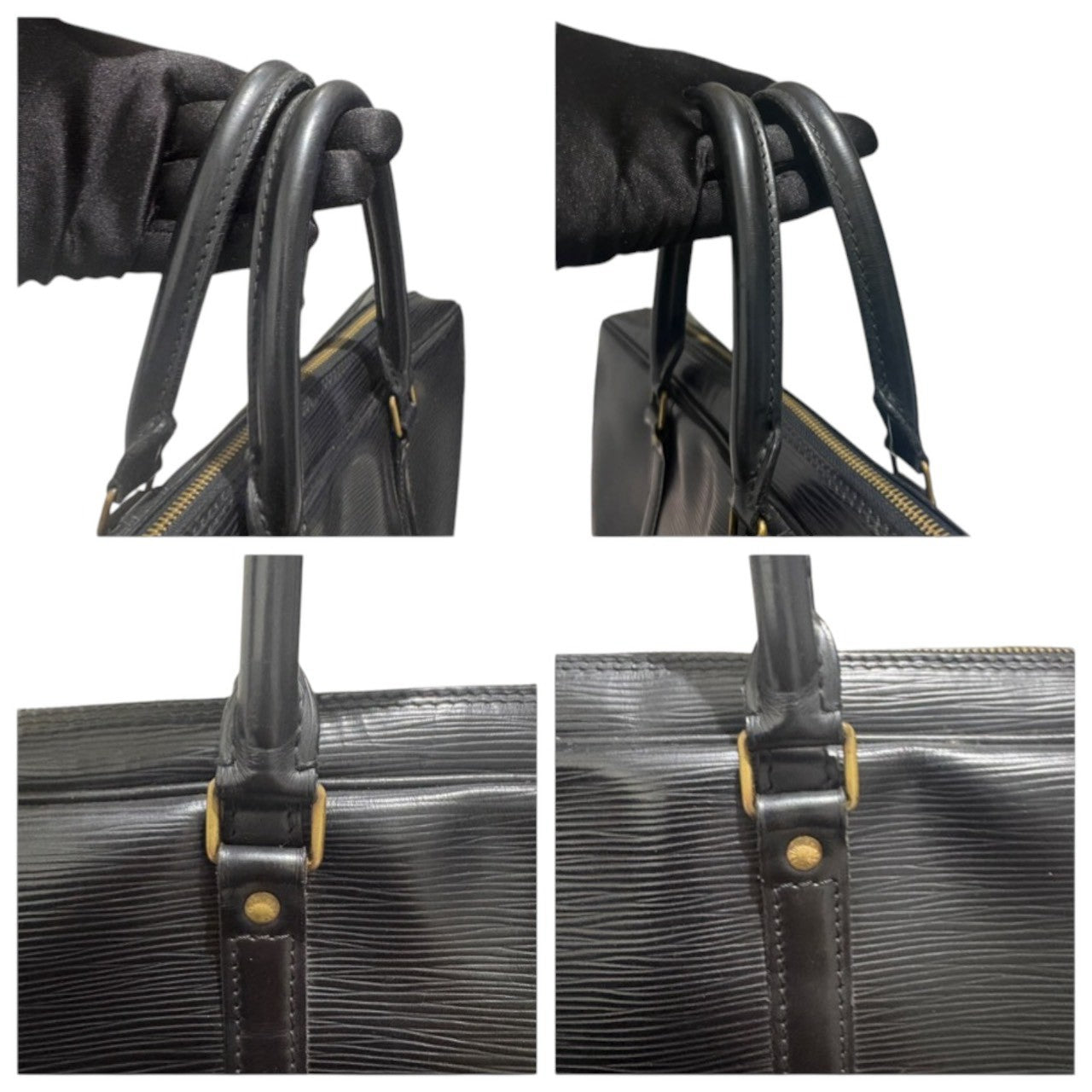 LOUIS VUITTON ルイヴィトン エピ ポルトドキュマン ヴォワヤージュ ブラック レザー M59092 ビジネスバッグ メンズ B