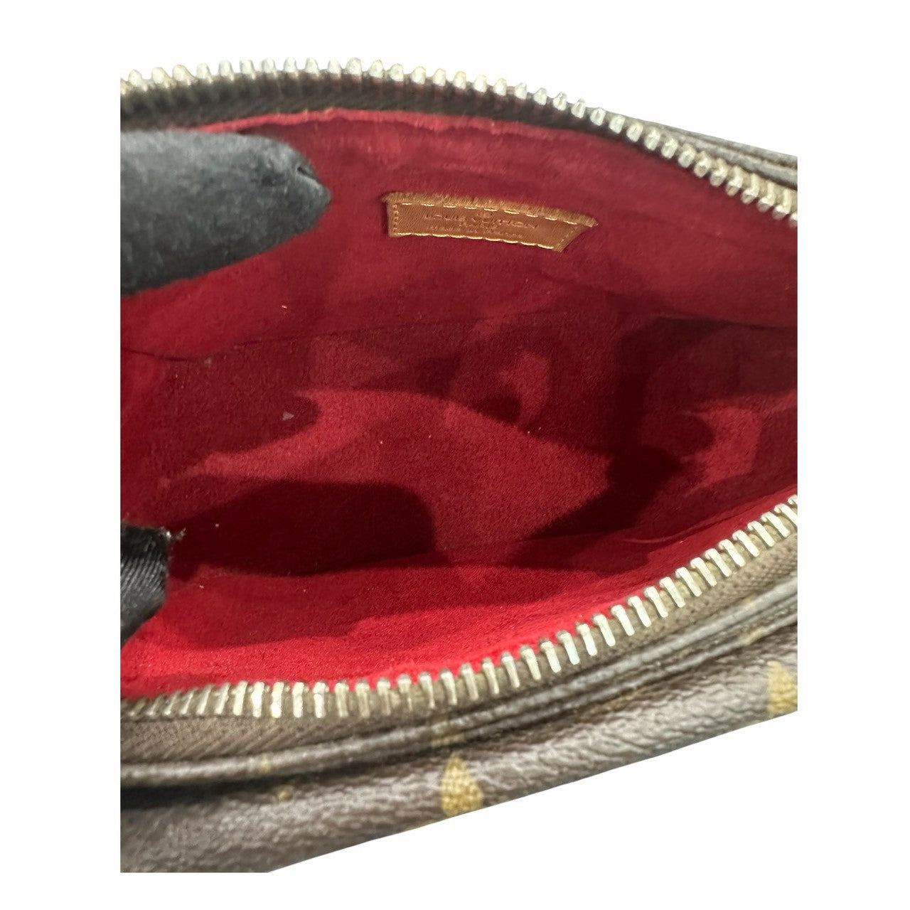 LOUIS VUITTON ルイヴィトン モノグラム ヴィバシテPM ブラウン レザー / スウェード M51165 ショルダーバッグ レディース ABP