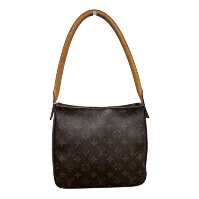 LOUIS VUITTON ルイヴィトン モノグラム ブラウン ゴールド金具 PVC / レザー M51146 ショルダーバッグ レディース A