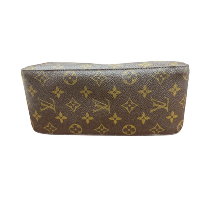 LOUIS VUITTON ルイヴィトン モノグラム ブラウン ゴールド金具 PVC / レザー M51146 ショルダーバッグ レディース A