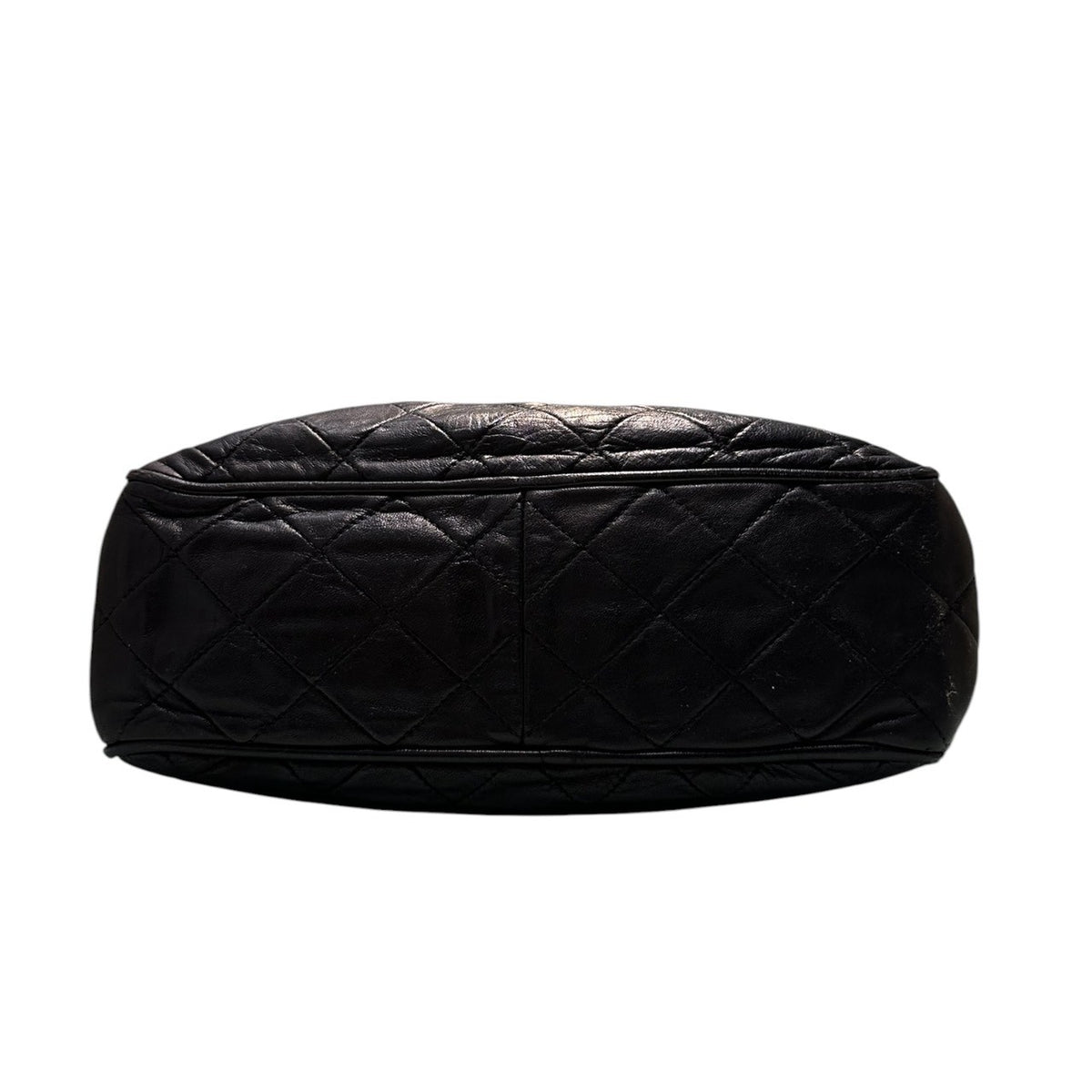 CHANEL シャネル ラムスキン ブラック ラムスキン ショルダーバッグ レディース AB