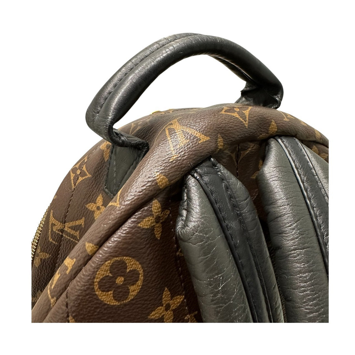 LOUIS VUITTON ルイヴィトン モノグラム パームスプリングス ブラウン PVC M44874 リュック バックパック レディース AB