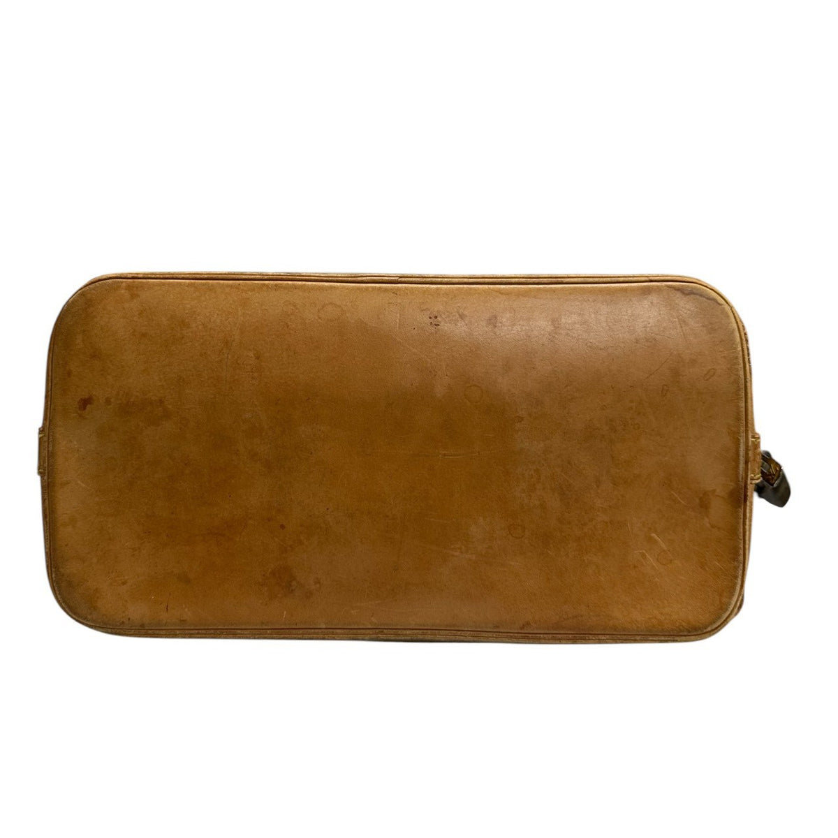 LOUIS VUITTON ルイヴィトン ヴィンテージ モノグラム ブラウン ゴールド金具 PVC M51130 ハンドバッグ レディース AB