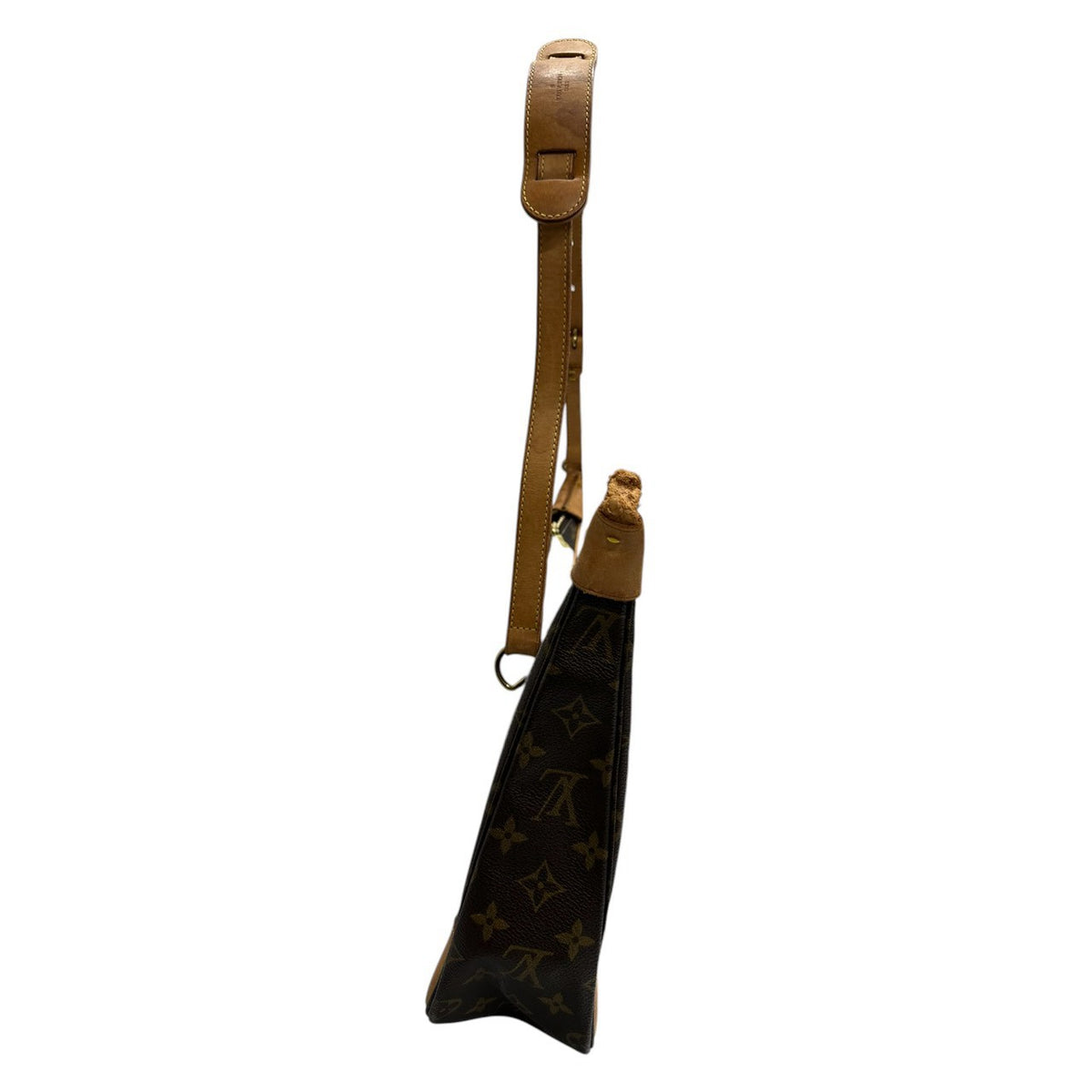 LOUIS VUITTON ルイヴィトン モノグラム ブラウン ゴールド金具 PVC M51265 ショルダーバッグ レディース AB