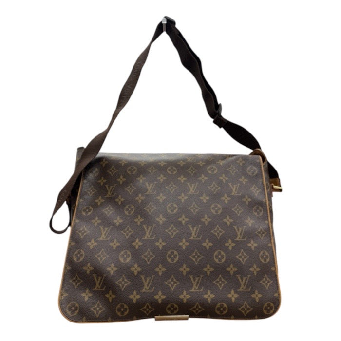LOUIS VUITTON ルイヴィトン モノグラム ブラウン ゴールド金具 PVC M45257 メッセンジャーバッグ ショルダーバッグ レディース A