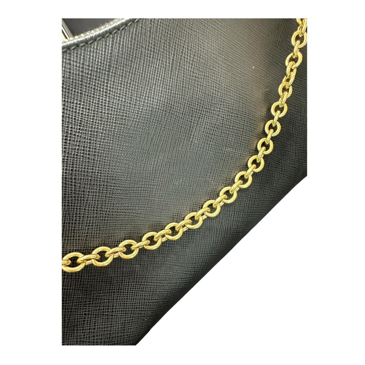 PRADA プラダ サフィアーノ Re-Edition2005 ブラック ゴールド金具 レザー 1BH204‐NZV‐FO632 ショルダーバッグ レディース A