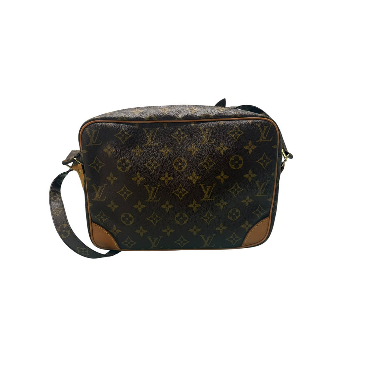 LOUIS VUITTON ルイヴィトン モノグラム ナイル ブラウン PVC M45244 ショルダーバッグ レディース AB