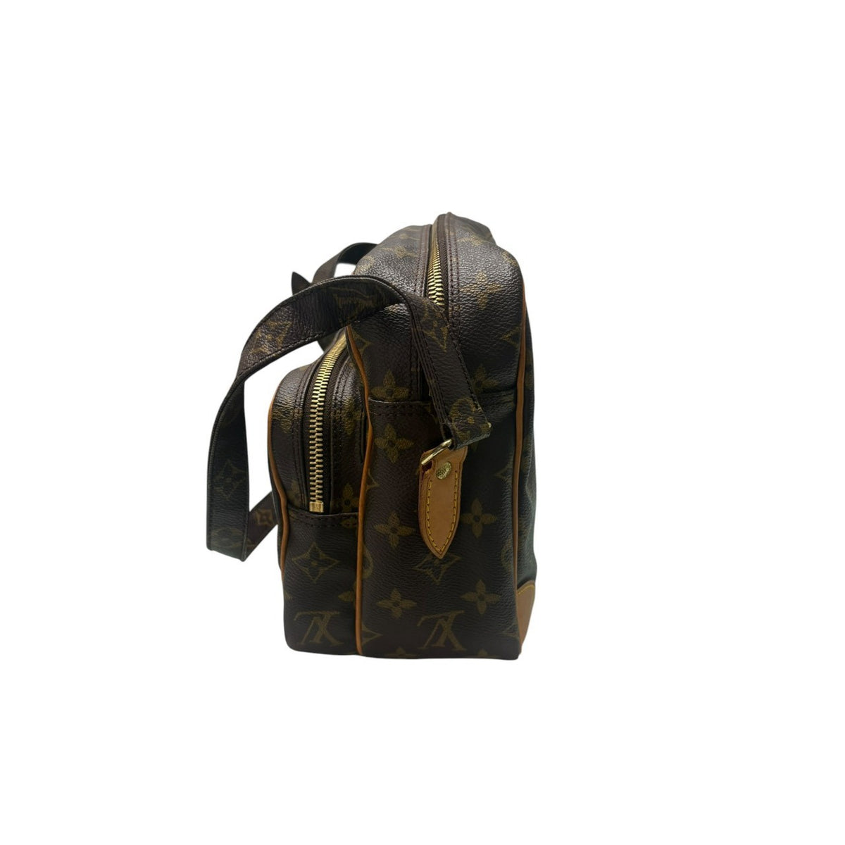 LOUIS VUITTON ルイヴィトン モノグラム ナイル ブラウン PVC M45244 ショルダーバッグ レディース AB