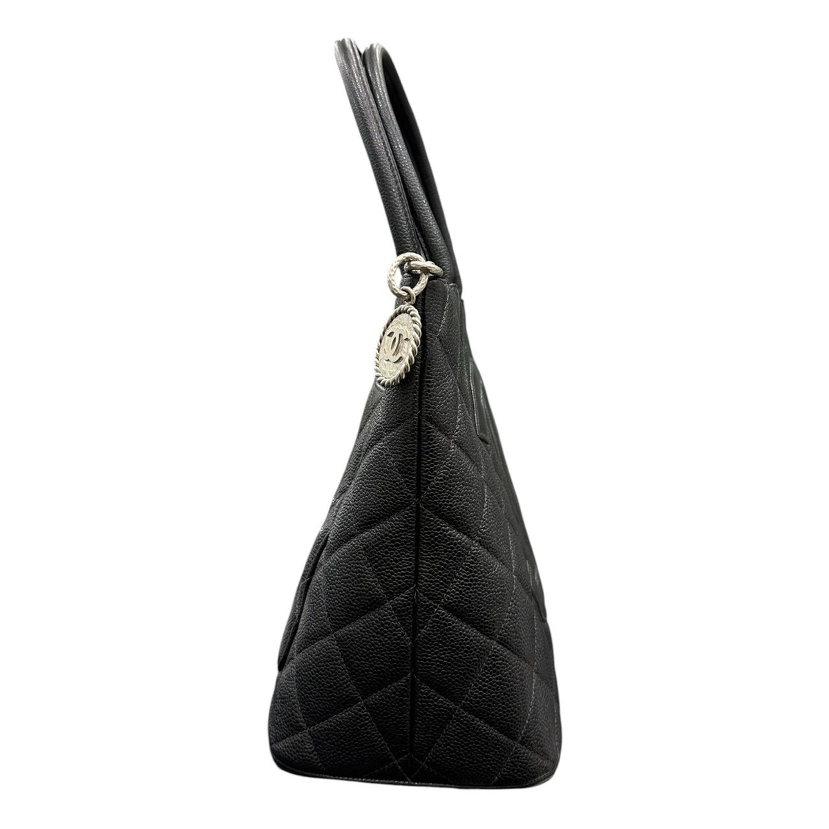 CHANEL シャネル キャビアスキン 復刻トート ブラック レザー A01804 トートバッグ レディース A