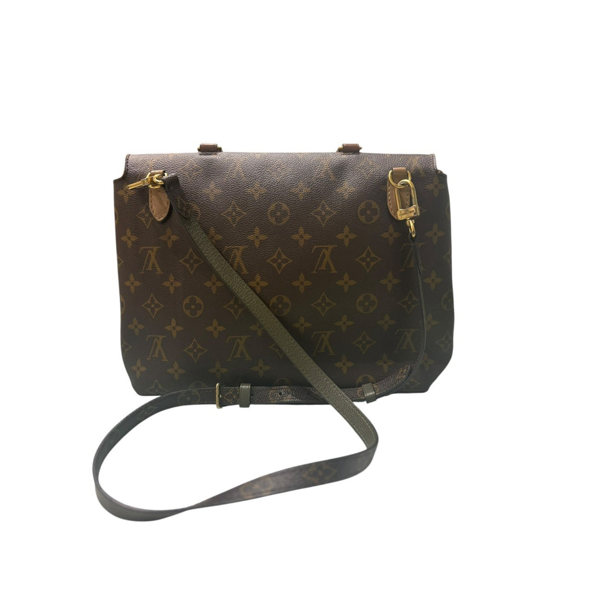 LOUIS VUITTON ルイヴィトン モノグラム マリニャン ブラウン ゴールド金具 レザー M44257 ショルダーバッグ レディース AB