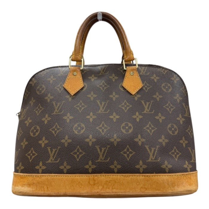 LOUIS VUITTON ルイヴィトン モノグラム ブラウン ゴールド金具 PVC M51130 ハンドバッグ レディース AB