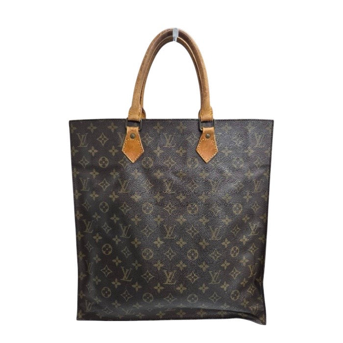 LOUIS VUITTON ルイヴィトン モノグラム ブラウン ゴールド金具 PVC M51140 トートバッグ ビジネスバッグ レディース AB