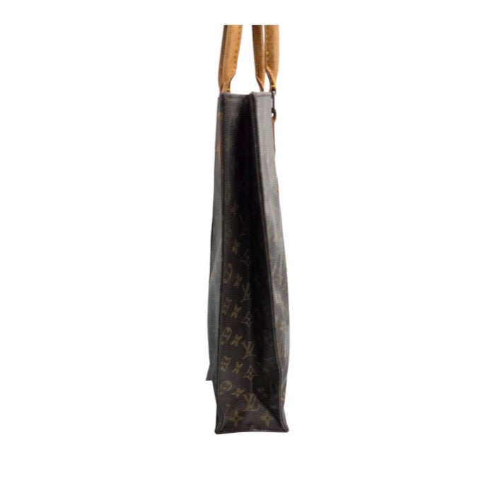 LOUIS VUITTON ルイヴィトン モノグラム ブラウン ゴールド金具 PVC M51140 トートバッグ ビジネスバッグ レディース AB
