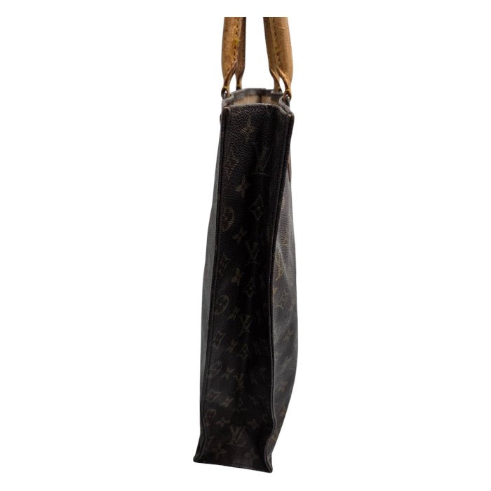 LOUIS VUITTON ルイヴィトン モノグラム ブラウン ゴールド金具 PVC M51140 トートバッグ ビジネスバッグ レディース AB