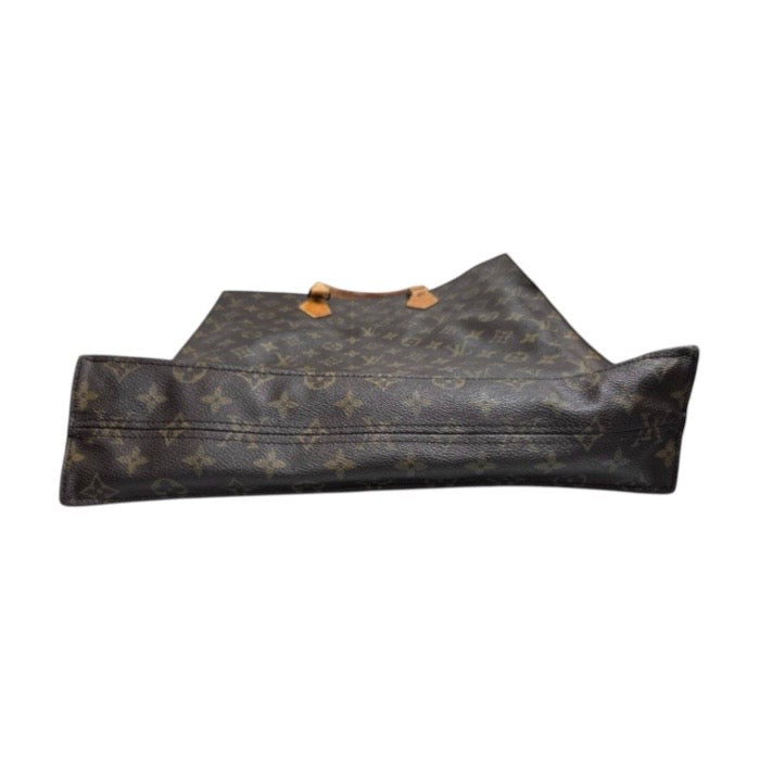 LOUIS VUITTON ルイヴィトン モノグラム ブラウン ゴールド金具 PVC M51140 トートバッグ ビジネスバッグ レディース AB