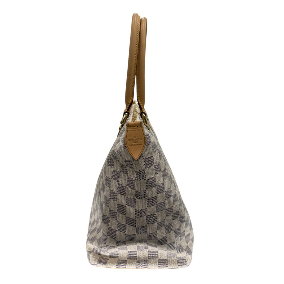 LOUIS VUITTON ルイヴィトン ダミエ サレヤPM アズール PVC N51186 ハンドバッグ トートバッグ レディース A