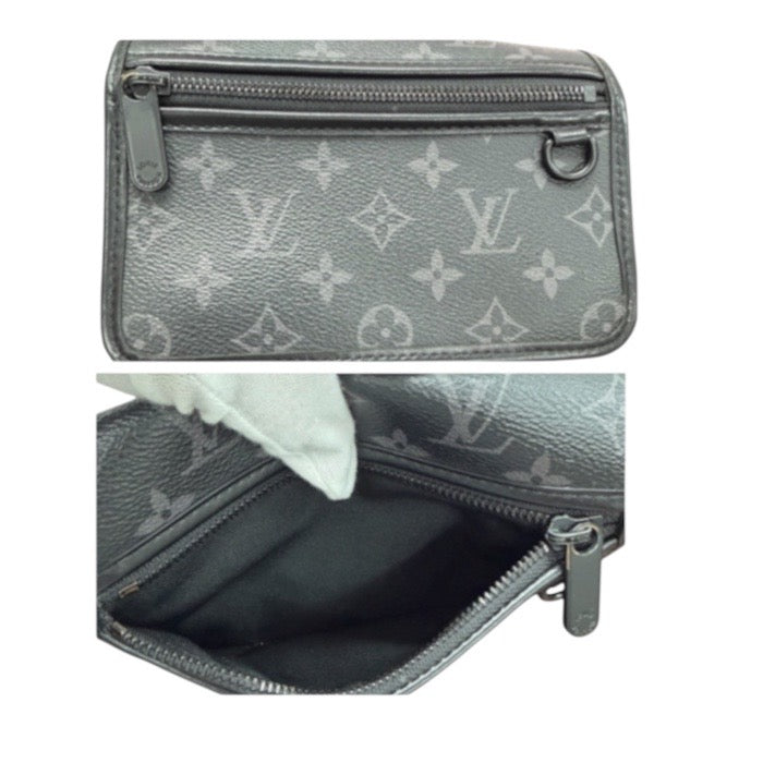 LOUIS VUITTON ルイヴィトン モノグラム ブラック PVC M12599 ショルダーバッグ レディース A
