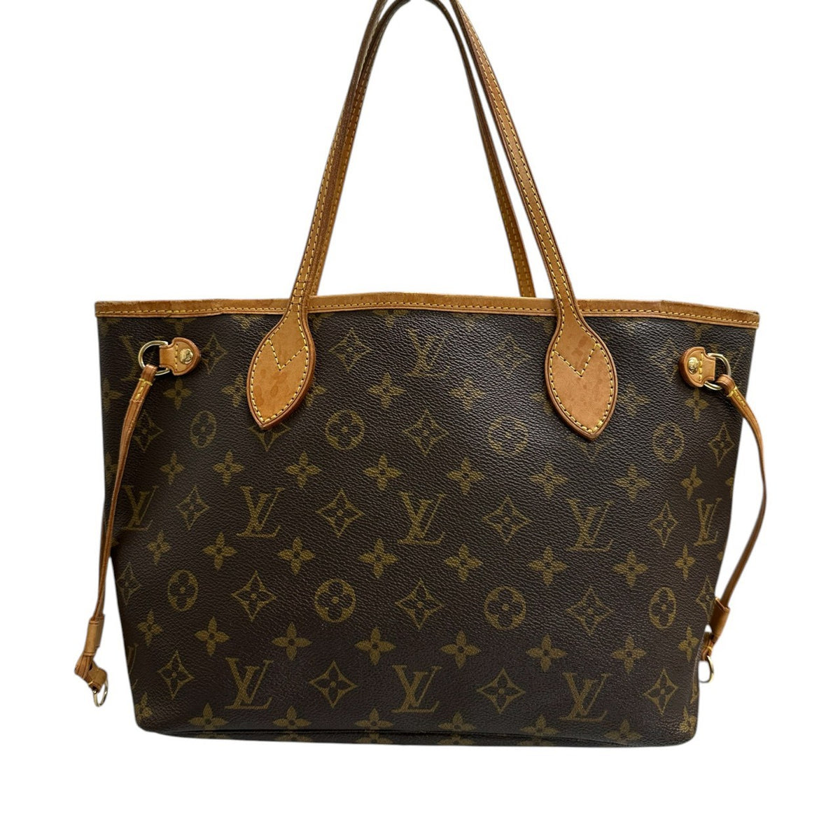 LOUIS VUITTON ルイヴィトン モノグラム ブラウン ゴールド金具 PVC M40155 トートバッグ レディース A