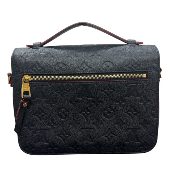 LOUIS VUITTON ルイヴィトン モノグラム ネイビー ゴールド金具 レザー M44071 ハンドバッグ レディース A