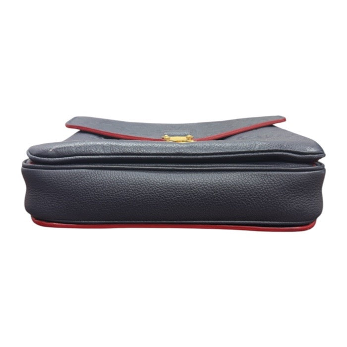 LOUIS VUITTON ルイヴィトン モノグラム ネイビー ゴールド金具 レザー M44071 ハンドバッグ レディース A