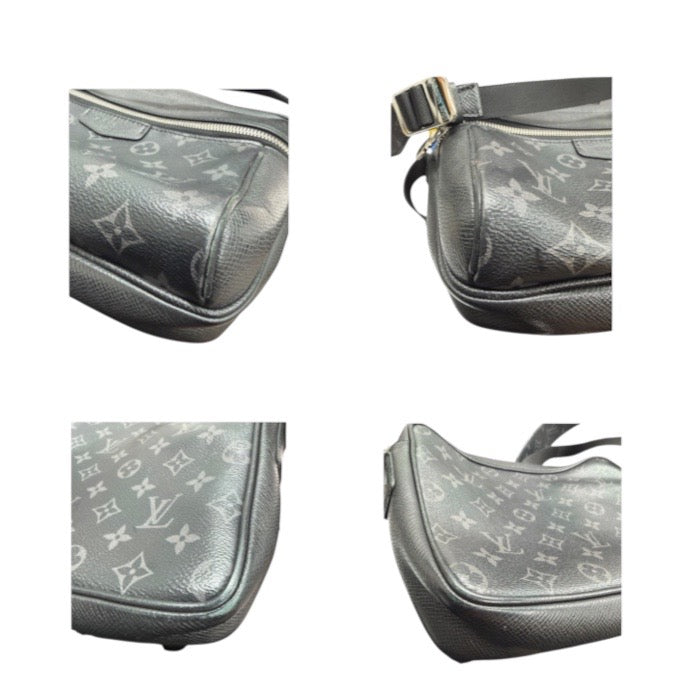 LOUIS VUITTON ルイヴィトン モノグラム ブラック シルバー金具 PVC Ｍ30233 ショルダーバッグ レディース ABP