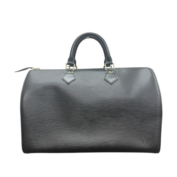 LOUIS VUITTON ルイヴィトン エピ ブラック ゴールド金具 レザー M42992 ボストンバッグ レディース AB