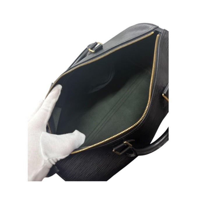 LOUIS VUITTON ルイヴィトン エピ ブラック ゴールド金具 レザー M42992 ボストンバッグ レディース AB