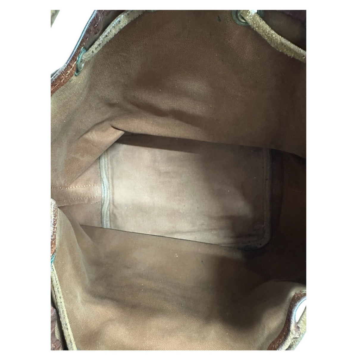 LOUIS VUITTON ルイヴィトン モノグラム ブラウン ゴールド金具 PVC M42226 セミショルダーバッグ レディース AB