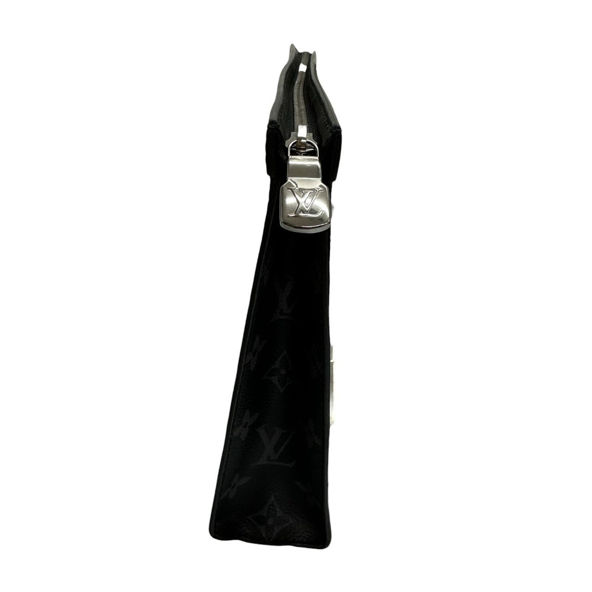 LOUIS VUITTON ルイヴィトン モノグラム グレー シルバー金具 PVC M30840 クラッチバッグ メンズ ABP
