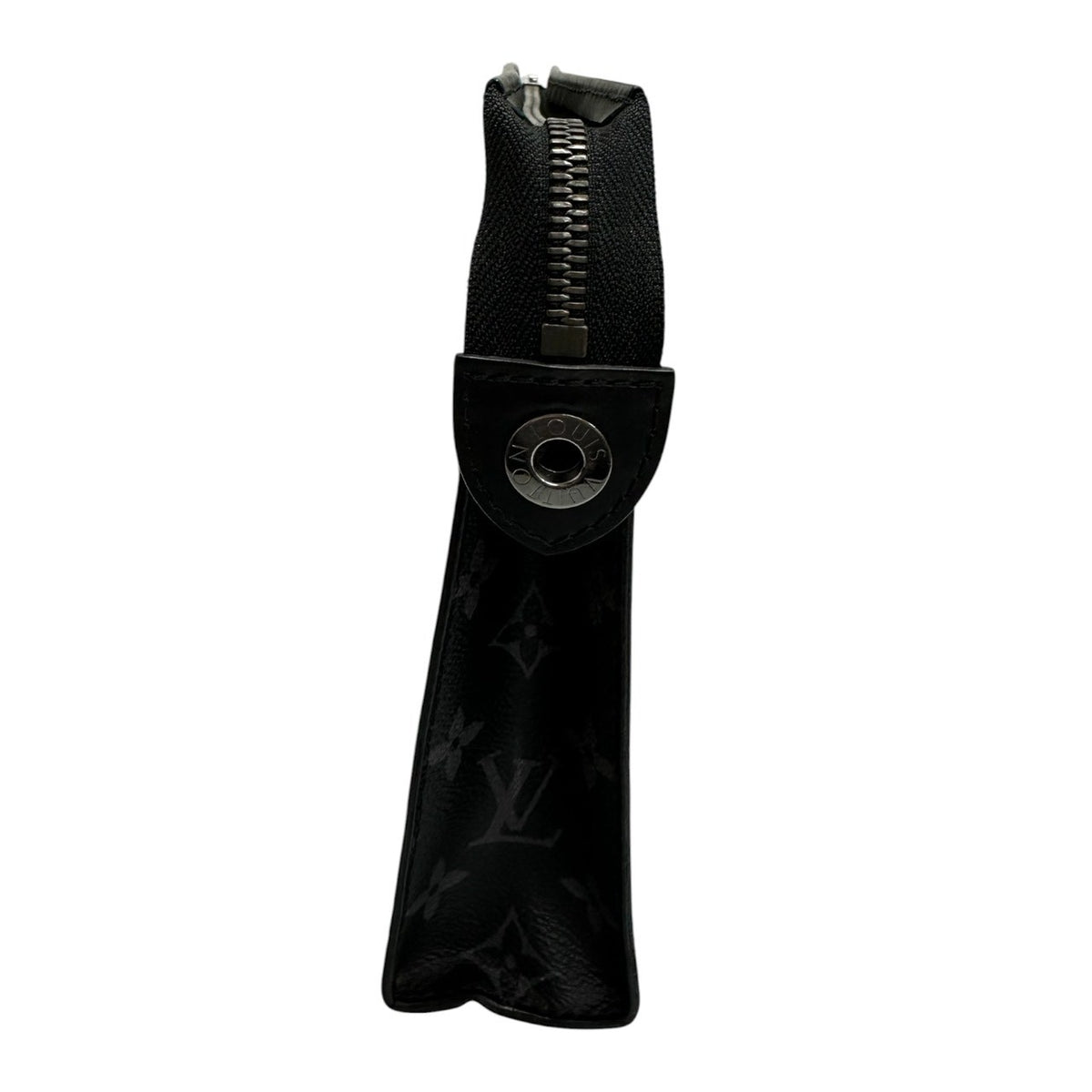 LOUIS VUITTON ルイヴィトン モノグラム グレー シルバー金具 PVC M30840 クラッチバッグ メンズ ABP