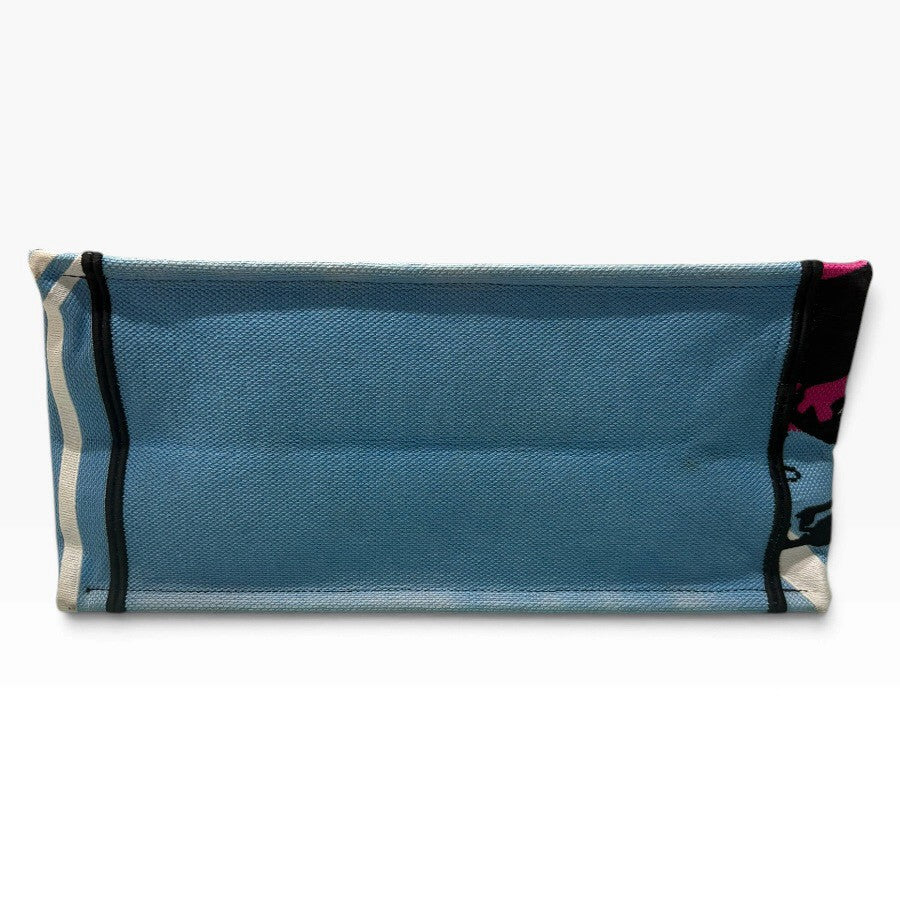 Christian Dior クリスチャンディオール ブックトート マルチカラー キャンバス M1286 ハンドバッグ レディース AB