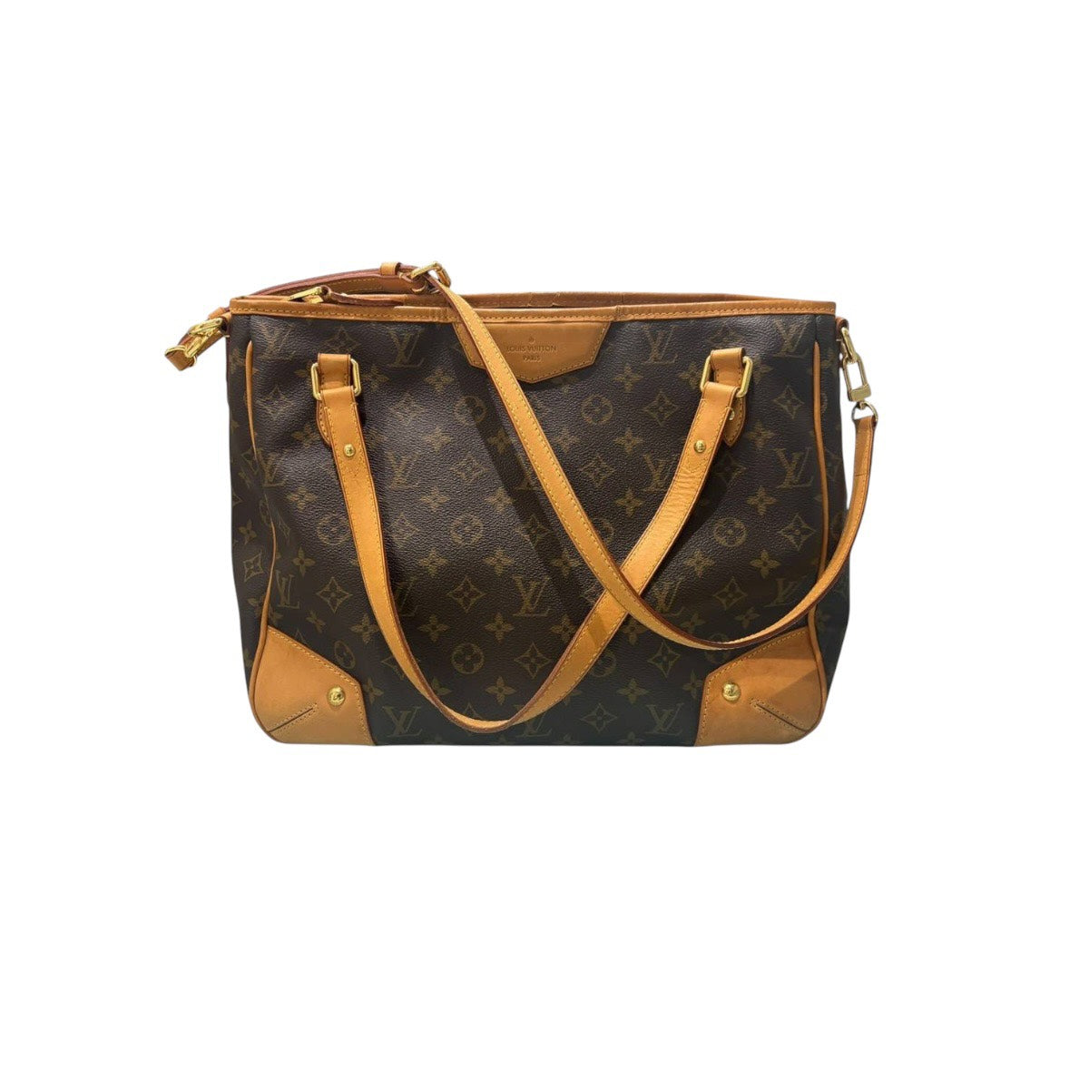 LOUIS VUITTON ルイヴィトン モノグラム エストレーラMM ブラウン PVC M41232 ショルダーバッグ トートバッグ レディース B