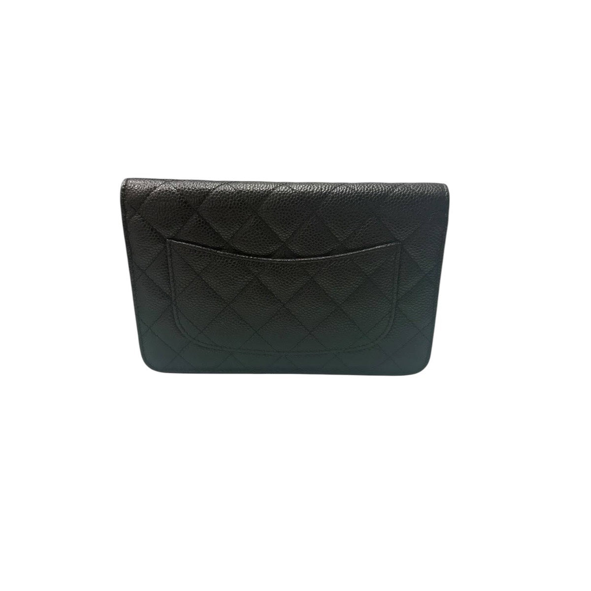 CHANEL シャネル キャビアスキン マトラッセ ブラック ゴールド金具 レザー AP0250 ショルダーバッグ チェーンウォレット レディース A